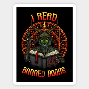 Banned Books Baphomet - Azhmodai 22 Magnet